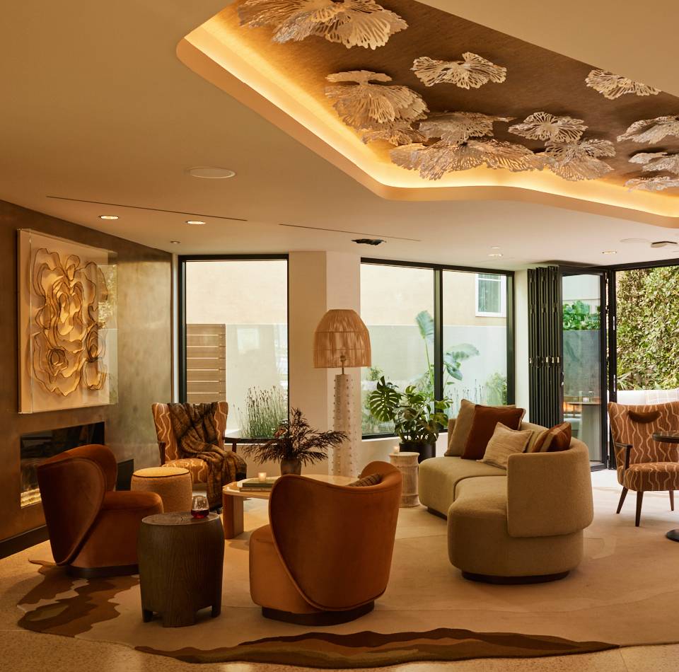Blanc Space Art The Bower Coronado lobby